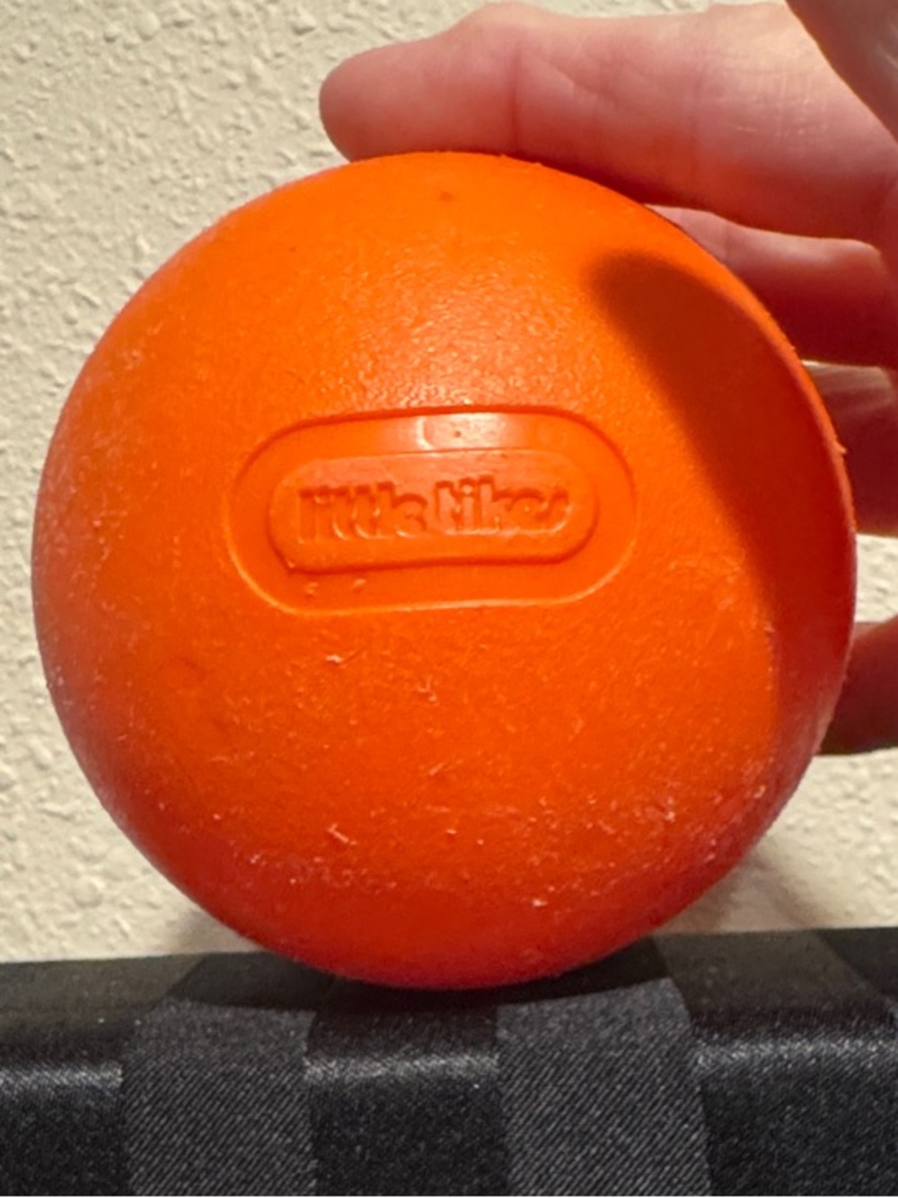 Little Tykes -Orange Hard Plastic Ball